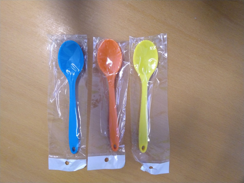 Silicone soup spoon