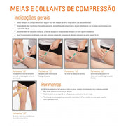 Meia de Compressão Classe II Juzo 2002 - Collant - Ortopedia Almeidas