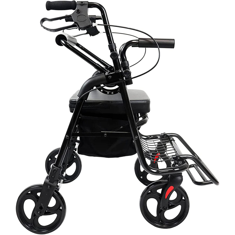 Andarilho e Cadeira de Transporte - 4 rodas - KMINA