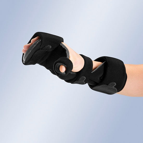 Hand-thumb immobilizing splint - Malleable aluminum