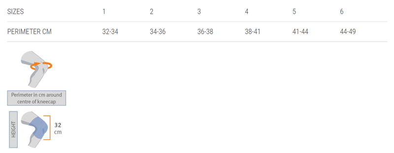 Joelheira com Estabilizadores Laterais Flexíveis - ORLIMAN 3-TEX