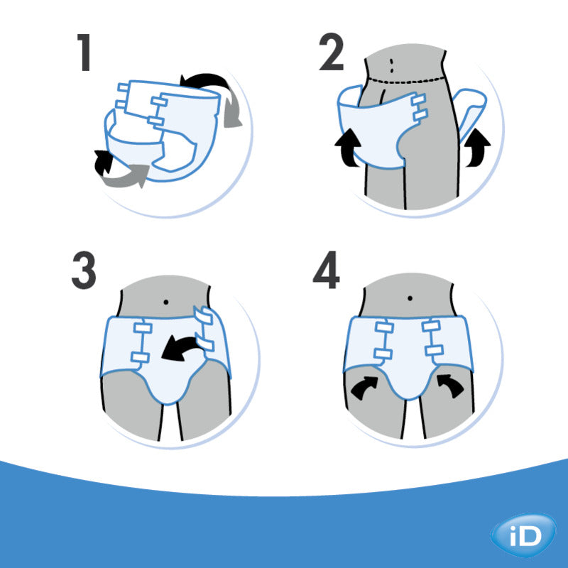 iD Expert slip PLUS diapers