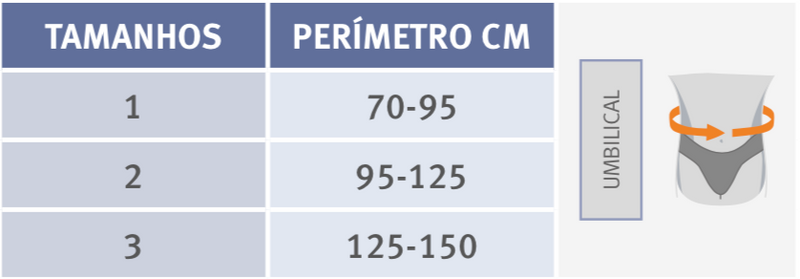 Faixa Hérnia Umbilical - Ortopedia Almeidas
