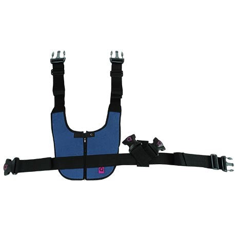 Padded abdominal vest - Zip closure