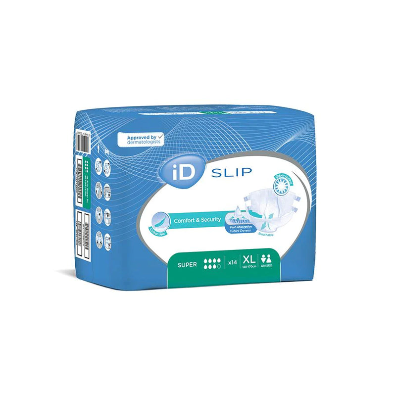 Fraldas iD Expert slip SUPER - 7.5 gotas