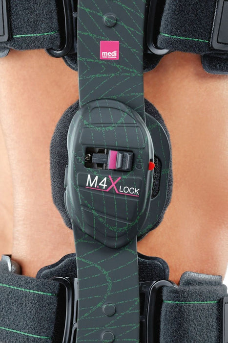 M.4® X-Lock - Rigid knee brace with Physioglide articulation and locking