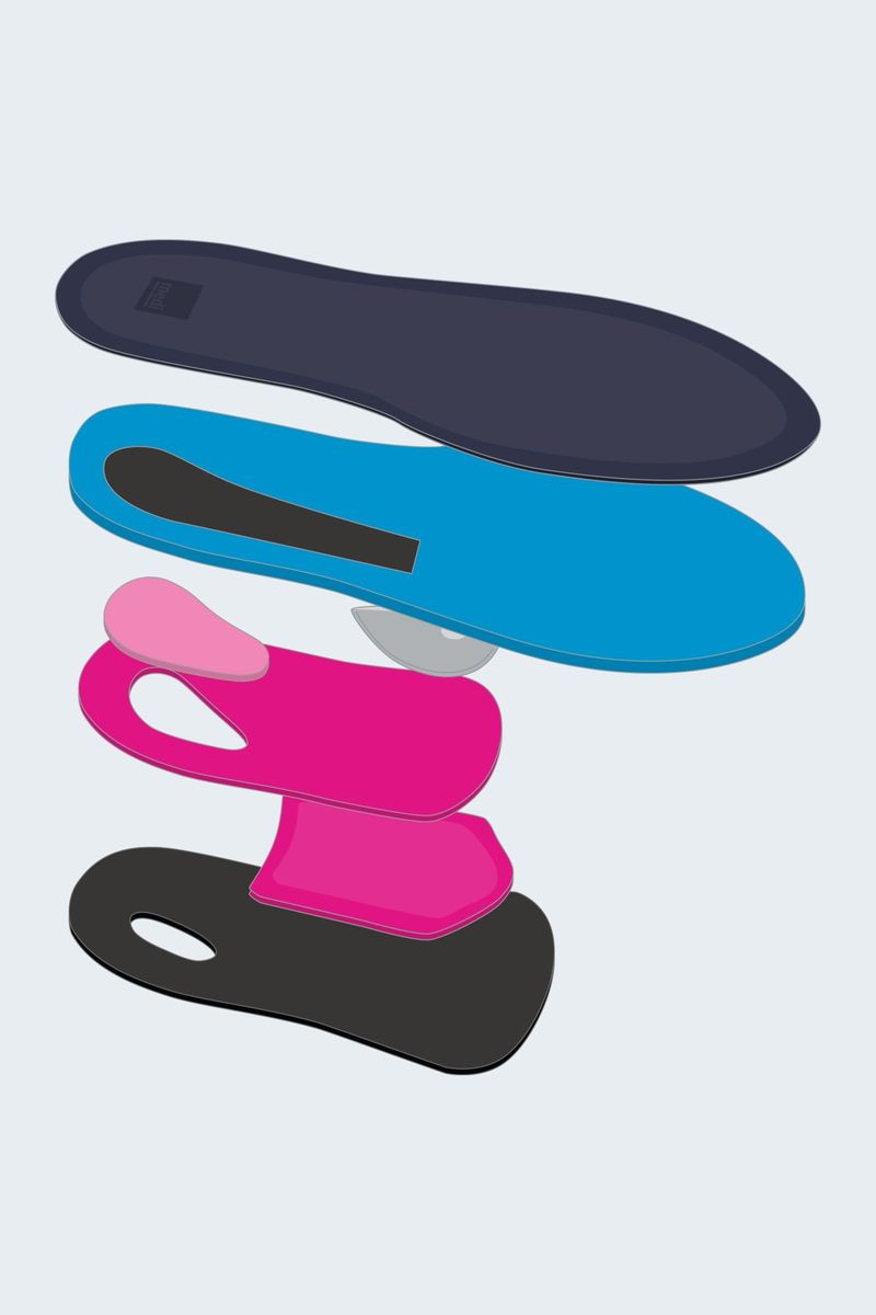 Palmilha Ortopédica medi - Heel pain Pro - Dor calcanhar