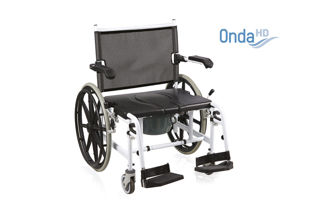 Cadeira Sanitária e de Banho com rodas XL