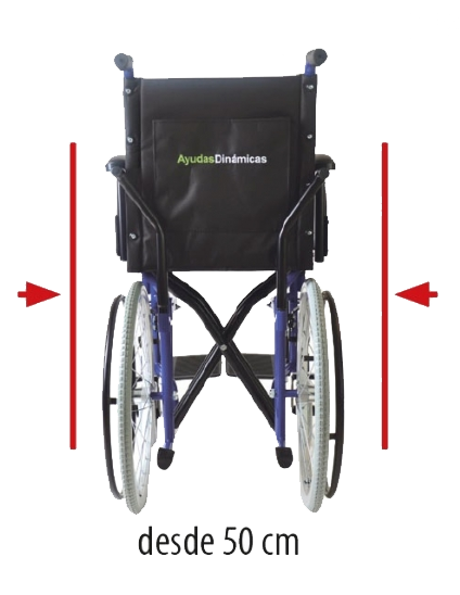 Cadeira de rodas - Super Estreita